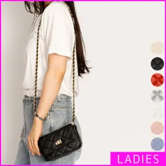 【新品・未使用】 チェーンバッグ レディース 女性 婦人 キルティング ミニショルダー ポシェット ミニショルダーバッグ ミニ 斜めがけ 軽量 スクエアバッグ パーティ おしゃれ 韓国風 かわいい きれいめ 鞄 バッグ バック ブラック 黒 6467-CP