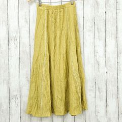 【 IROHANI 】イロハニ メローパイピング楊柳スカート