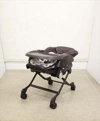 ネムリラ4キャス オートスウィング ロッタ ビンテージブラウン 電動スウィング コンビ 新生児OK クリーニング済み D4935212