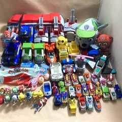 ★ パウパトロール グッズ 約60点 まとめ商品 おもちゃ パウっと変形！フライングビーグル ビーグル フィギュア ミニカー 7.10kg