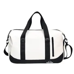 1泊2日 機内持込 ダッフルバッグ ゴルフ 乾湿分離 修学旅行 男女兼用 レディース メンズ 4way 防水 BAG88 大容量 シューズ収納 旅行バッグ スポーツバッグ (ホワイト) ボストンバッグ SKY] [MORGEN