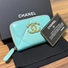 ⭐️鑑定済み⭐️シャネル CHANEL19 ディズヌフ 財布 ケース Amazon | シャネル 19 ディズヌフライン スモールフラップ