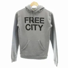 Free cityカシミアシルクパーカー