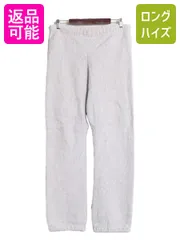 【お得なクーポン配布中!】 90s USA製 無地 スウェット パンツ メンズ M 古着 90年代 オールド ヘビーウェイト ガゼット付き リバース タイプ  グレー BASSETT WALKER