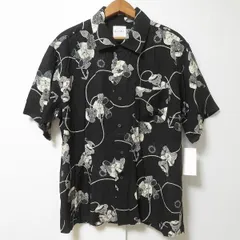 #snc カールヘルム KarlHelmut 半袖シャツ M 黒 グレー くま マリン ロゴ メンズ [960515]のサムネイル