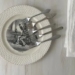 1970's Europe vintage cake fork Ⅰ〜Ⅴ ヴィンテージ ケーキフォーク