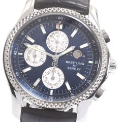 ブライトリング BREITLING P19362 ベントレー マークVI コンプリケーションズ19 クロノグラフ トリプルカレンダー ムーンフェイズ 自動巻き メンズ_872948
