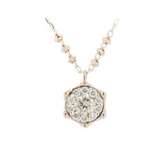 エステール ダイヤモンド ネックレス 0.31ct K18PG(18金 ピンクゴールド)/K18WG(18金 ホワイトゴールド) 質屋出品