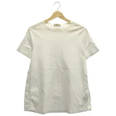 HERNO (ヘルノ) JG0000176D-52006-1000 CHIC COTTON JERSEY & NEW TECHNO タフタ Tシャツ レディース ホワイト 40