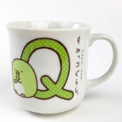스미코구라시 이니셜 머그컵(Q) 컵 키친