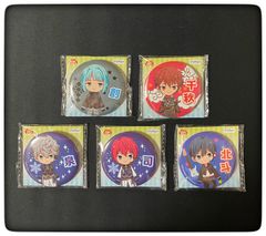 新品　あんさんぶるスターズ デフォルメ缶バッジ 2　創、千秋、北斗、泉、司の５種セット