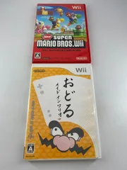 Wii 任天堂2本セット おどるメイドインワリオ スーパーマリオブロス