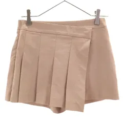 ZARA ザラ ラップ ショートパンツ XS ベージュ スコート レディース 古着