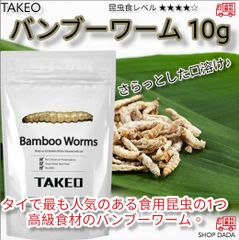 【昆虫スナック】バンブーワーム 10g