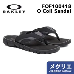 BLACKOUT オークリー サンダル OAKLEY O COIL SANDAL FOF100418 Blackout(02E) [日本正規品] ポリウレタン/EVA メンズ ビーチ アウトドア サンダルのサムネイル
