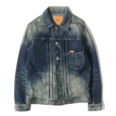 【美品】 TMT ティーエムティー ジャケット インディゴ サイズ:M | ヴィンテー加工 ハイブリッド ストレッチ 1stタイプ デニムジャケット | HYBRID-STRETCH DENIM JACKET TYPE-VINTAGE 【メンズ】【中古】のサムネイル