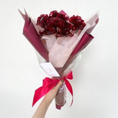【お得なブーケ】プロポーズブーケにも♡赤薔薇　ブーケ　10輪　お得な花束　カラー変更はお問い合わせ