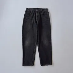 90s リーバイス560 ブラック　テーパードデニム　後染め　刻印855　R2160