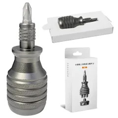 新品 Ahvqevn 7 in 1 ミニドライバー チタンドライバー 1/4 インチ磁気プラス トルクス ドライバービットキット 家の修理ツール