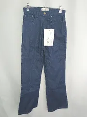 ◇ ⊂ Chaco closet チャコクローゼット 綿混合 ストレートデニム サイズL インディゴブルー レディース E  【1408220061365】