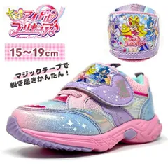 特価！新品！ キミとアイドル プリキュア スニーカー 3904 パープル 15～19㎝