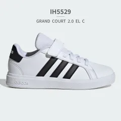 ★クーポン発行中【正規品取扱店･新品】アディダス スニーカー キッズ グランドコート 2.0 IE3851 IE5995 IE5996 IH5529 adidas GRAND COURT 2.0 EL C ベルクロ