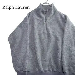 【モコモコ】Ralph Lauren ラルフローレン ボアフリースジャケット 無地