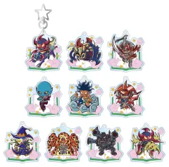 【中古】キーホルダー 全10種セット 「遊☆戯☆王デュエルモンスターズ トレーディング トゥーン・ワールド テイストデフォルメ 第4弾 アクリルキーホルダー」