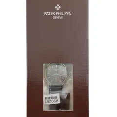 【在庫一掃】【OH済】パテックフィリップ PATEK PHILIPPE カラトラバ 未開封 3923A-051 腕時計 SS 手巻き グレー メンズ 【中古】のサムネイル