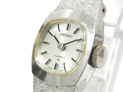 SEIKO セイコー 手巻き腕時計 レディース 23石 レクタンギュラー 稼働