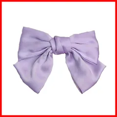 スプリングクリップ シンプル lolita ビッグリボン ヘアアクセサリー ファッション 髪飾り おしゃれ 髪留め 可愛い 入学 大人 結婚式 蝶結び バレッタ フォーマル ヘアクリップ 通勤 FASELE