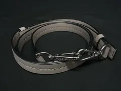 ■美品■ MICHAEL KORS マイケルコース レザー バッグ用 ショルダーストラップ ショルダーベルト レディース グレー系 FC6098