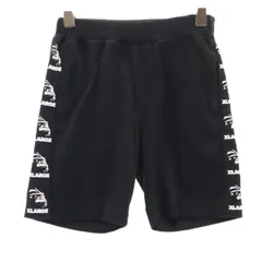 XLARGE エクストララージ ハーフパンツ 110 ブラック キッズ 古着