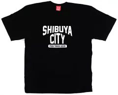 【中古】衣類 ロゴ PUS SHIBUYA CITY Tシャツ ブラック Mサイズ 「BanG Dream! 全国 POP UP STORE TOUR 2020 in ロフト」