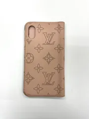 【極美品】ルイヴィトン iPhone 7Plus マヒナ スマホケース　ベージュ 極美品】ルイヴィトン iPhone 7Plus マヒナ スマホケース