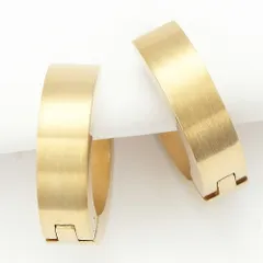 フープピアス レディース サージカルステンレス リング ミニ マットゴールド ニッケルフリー 金属アレルギー対応 シンプル メール便 送料無料 プレゼント 春夏秋冬 大人気 つや消し