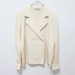 ジバンシイ GIVENCHY ヴィンテージ シルク ジャケット テーラード 薄手 a890093nのサムネイル