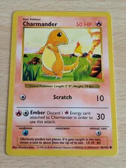 ポケモンカード 旧裏英語版 1st edition Charmanderヒトカゲ ポケモンカード 旧裏英語版 1st edition Charmanderヒトカゲ 旧