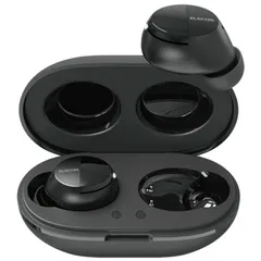 完全ワイヤレスBluetoothヘッドホン ELECOM エレコム LBT-TWS12BK 【佐川急便にて5営業日以内発送】