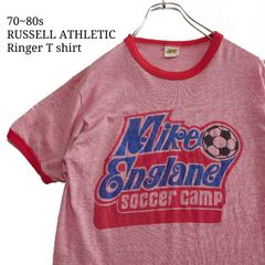 70s Russell Athletic フットボールT 金タグ M USA製 - メルカリ