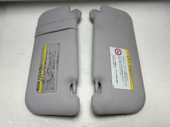 【純正】　レクサス　HS250h　ANF10　サンバイザー　日除け　左右セット　鏡付き　グレー　中古パーツ　美品　セダン