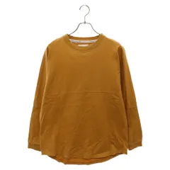NUMBER (N)INE (ナンバーナイン) バックプリント コットン 長袖 Tシャツ マスタード 118320141のサムネイル