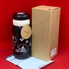 スヌーピー　ステンレスマグボトル　オルゴ　マカロンマグ　280ml　水筒　魔法瓶　　L