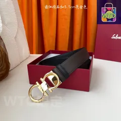 【今日特価】FERRAGAMO フェラガモ ダブルフェイスレザーベルト