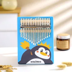 ☆ ペンギン ☆ カリンバ 17キー pmyca04 カリンバ 17キー かわいい 17音 キッズ おしゃれ 親指ピアノ サムピアノ おやゆびピアノ アフリカ楽器 楽器 子供用 ピアノ フィンガーピアノ ポータブル 演奏やすい 初心者向け ハンマーのサムネイル
