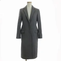 B&Y ユナイテッドアローズ BEAUTY&YOUTH ビューティー&ユース チェスターコート ハミルトンウール 比翼 1625-104-3799 グレー S アウターのサムネイル