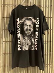Old Post Malone Print T-Shirt ポスト・マローンプリントTシャツ　カットソー　バンドT アーティスト　Y2K