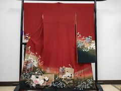 平和屋着物○訪問着 草花文 正絹 逸品 未使用 AAAW4046np - メルカリ 