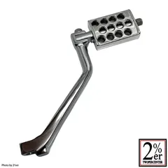 断*中様 ヤマハSR400-500用キックペダル（WM？） Amazon | 2%er(ツーパーセンター) クロームキックペダル SR400