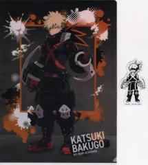 【中古】クリアファイル 爆豪勝己 A4クリアファイル＆ステッカー 「一番くじ 僕のヒーローアカデミア -連なる星霜-」 H賞